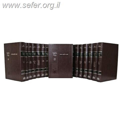 ש"ס וילנא החדש - חתנים בינוני רגיל 20 כרכים בכריכה מהודרת