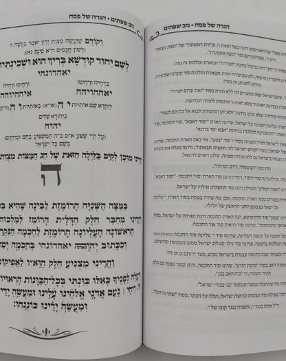 הגדה של פסח - ניב שפתיים / אליבא דנפשיה