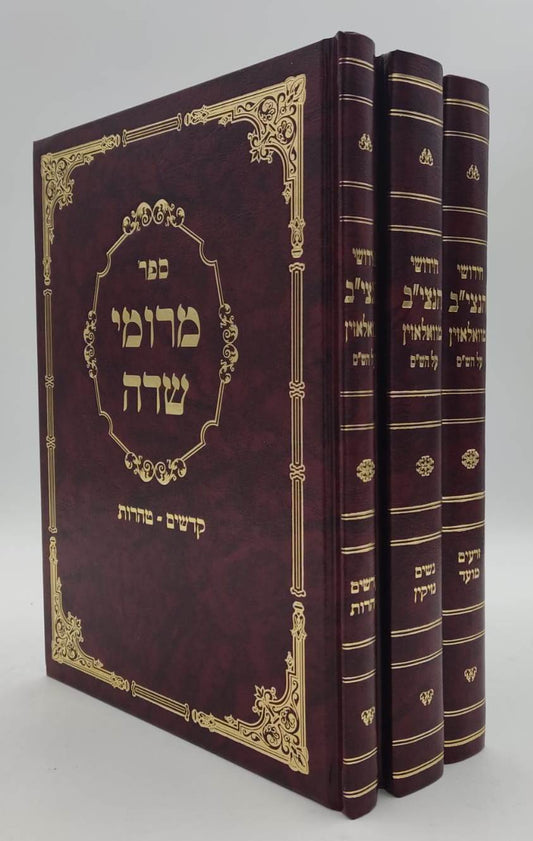 מרומי שדה - חידושי הנצי"ב מוואלוזין על הש"ס ג' כרכים