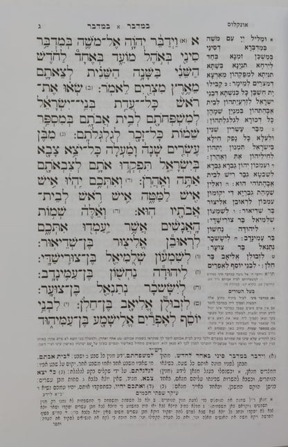 חמשה חומשי תורה - במדבר / הוצאת בלום