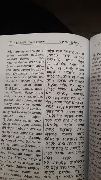 תהילים עם תרגום רוסית