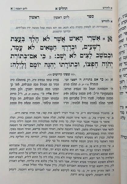 תהילים - שפתי קדושים / להרה"ק רבי צבי הירש זי"ע נאדבורנא
