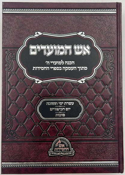 אש המועדים - עשרת ימי תשובה, יום הכיפורים, סוכות / הכנה למועדי ה'