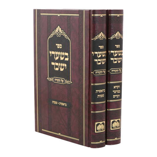 סט בשערי יששכר
 על התורה (2 כרכים)