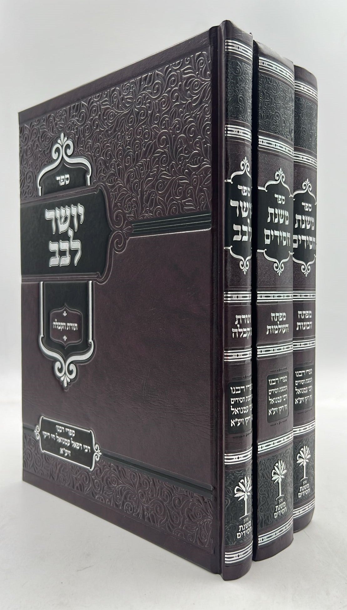 משנת חסידים ויושר לבב סט ג' כרכים / רבינו רפאל עמנואל חי ריקי זיע"א