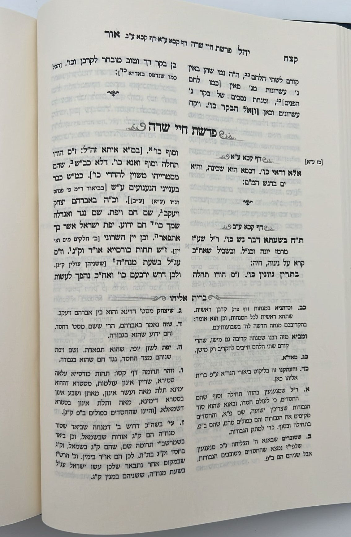 יהל אור הדרת קודש ביאורי רבינו הגר״א על הזוהר הקדוש / אילנא דחיי