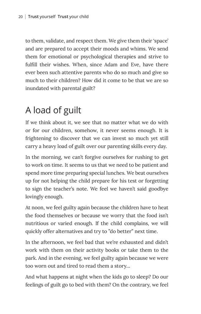 Trust Yourself, Trust Your Child / Dikla Josefsberg - המפתח להורות נכונה - חינוך ילדים (אנגלית)