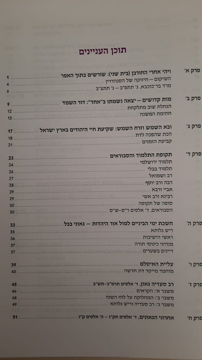 אלפיים שנות היסטוריה יהודית  / הרב חיים שלאס