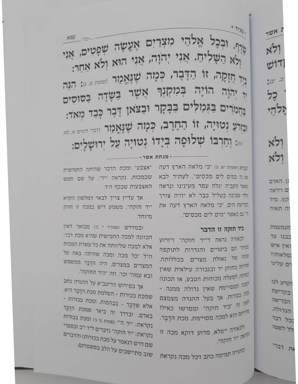 הגדה של פסח מנחת אשר / ר' אשר וייס שליט"א