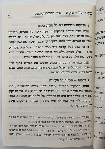 בים דרכך - ביאור פנימיות העבודה - דביקות / הרב י.מ מורגנשטרן