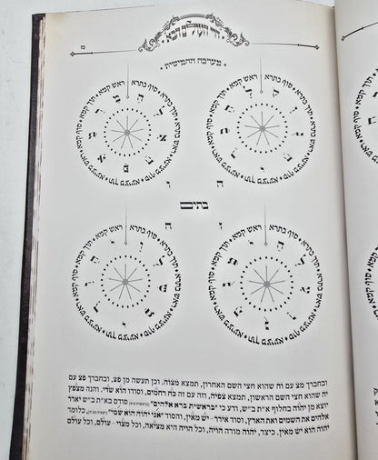 חיי העולם הבא - בכריכה מפוארת דמוי עור / רבי אברהם אבולעפיה זיע"א