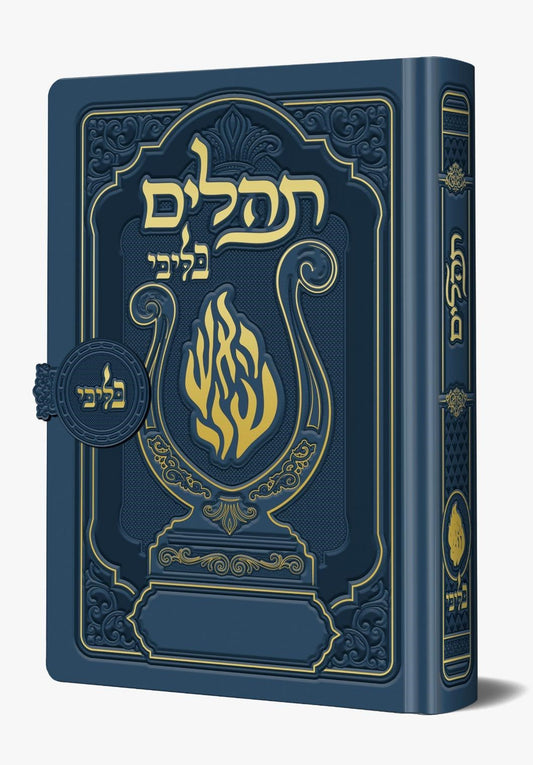 תהלים מגנט - הנבל עם האש שלי צבע כחול ג'ינס פורמט בינוני / בליבי