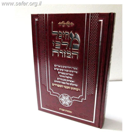 מהיכל מלכי המזרח - אבות / ר' שמעון ואנונו