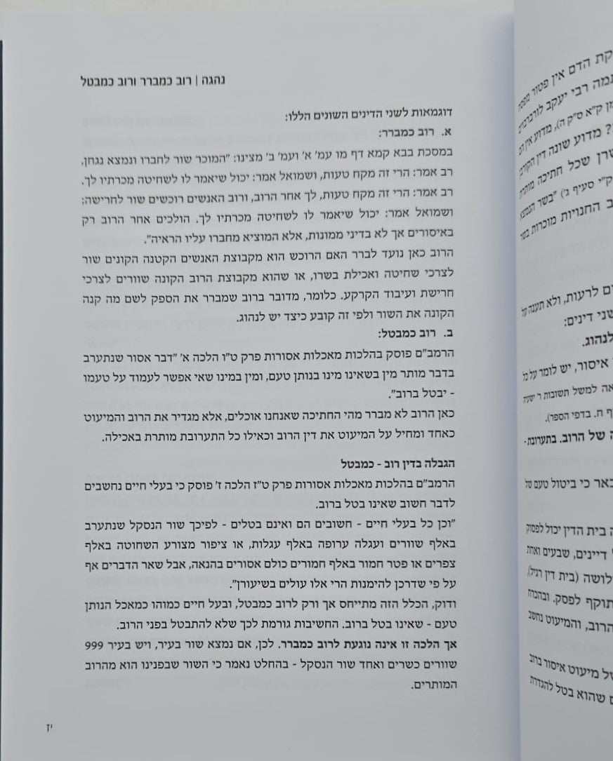 נהגה - שערים בלמדנות בדרכי הגרב"מ אזרחי זצ"ל / אברהם וינרוט