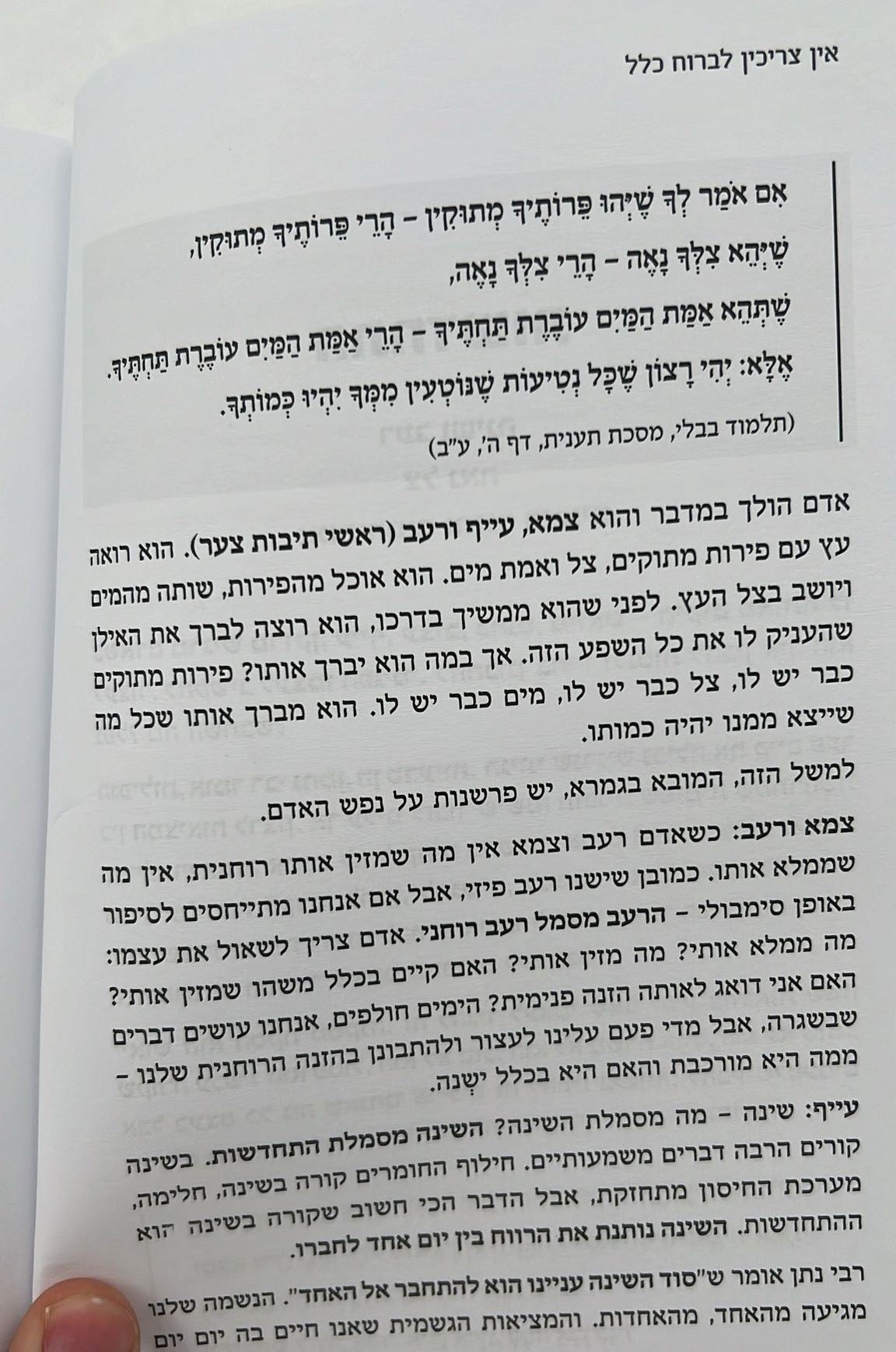 אין צריכין לברוח כלל / מיכי מיכאל יוספי