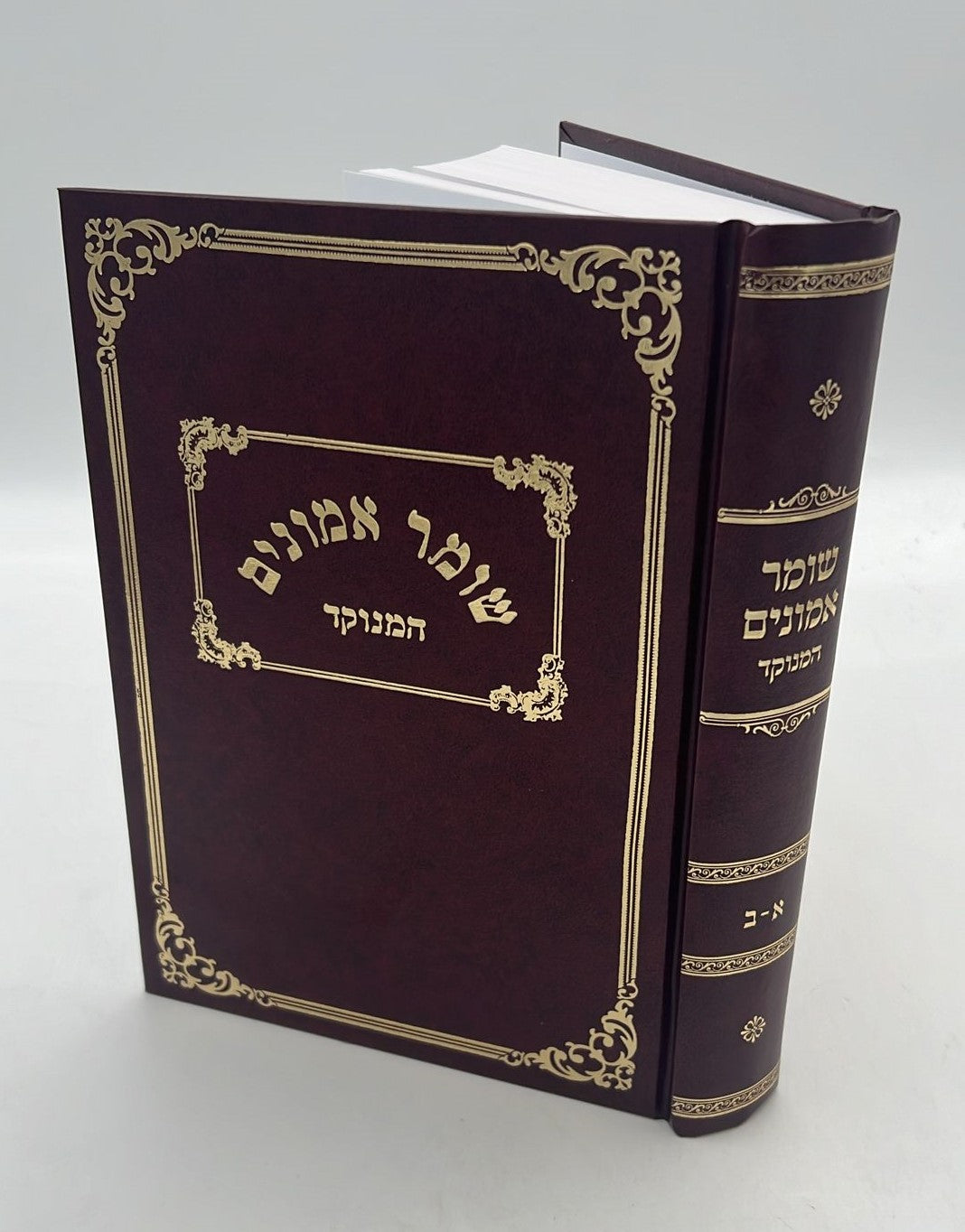 שומר אמונים המנוקד / הרב אהרון ראטה