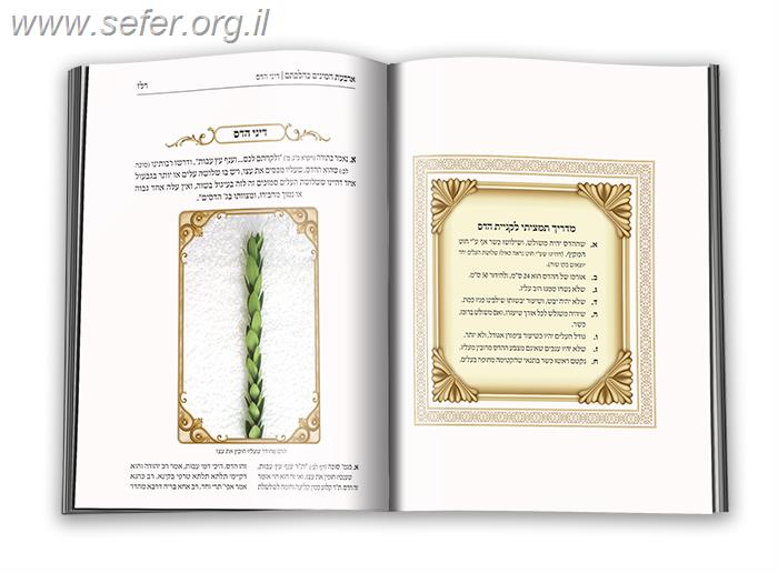 ארבעת המינים כהלכתם