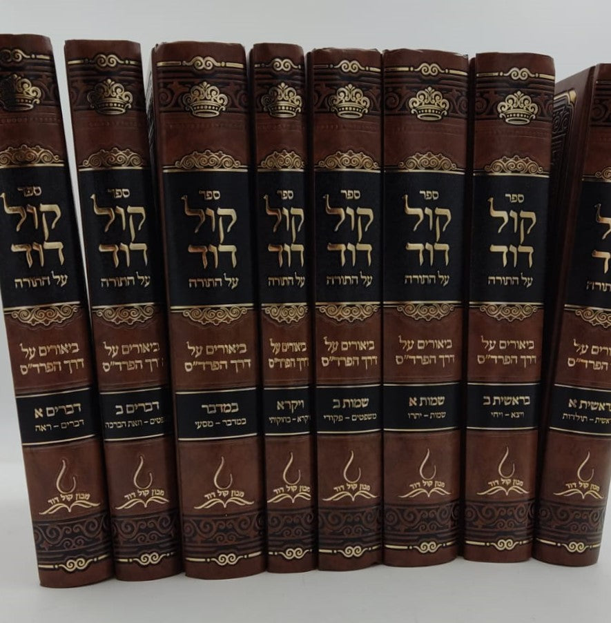 קול דוד על התורה - סט ח' כרכים / רבי דוד וויינשטאק זצוק"ל