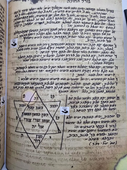 קונטרס כתבי יד - הרב יצחק כדורי זצוק"ל / זקן המקובלים