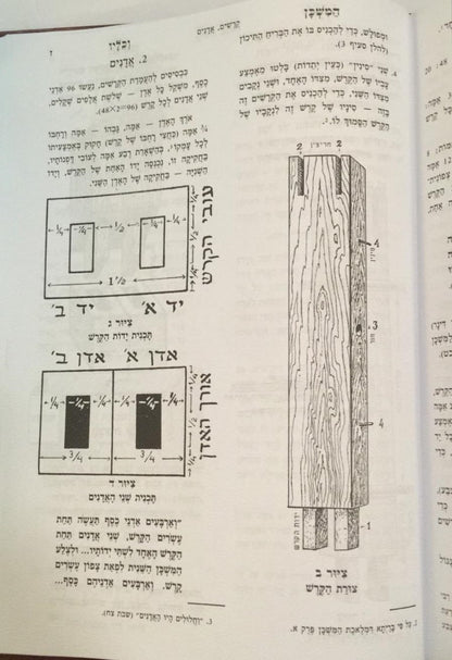 חמשה חומשי תורה - חומש סט ה' כרכים (עם פירוש המהר"ם ובתוספת איורים) / הוצאת בלום