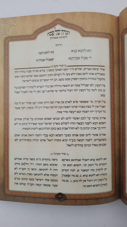 הגדה של פסח - לרבותינו חכמי מרוקו