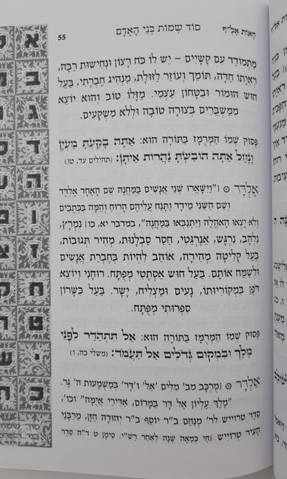 סוד שמות בני האדם / הרב משה סופר