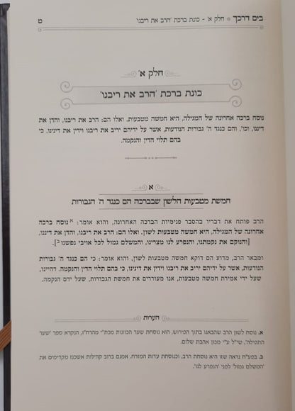 בים דרכך שער הכוונות - פורים / הרב י.מ מורגנשטרן