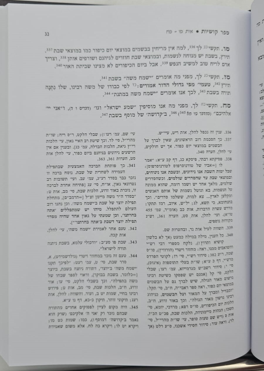 ספר קושיות - לאחד מן הראשונים / טעמי הלכה ומנהג