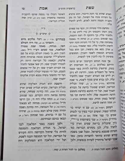 שפת אמת על התורה והמועדים יג כרכים  / מכון בני בינה