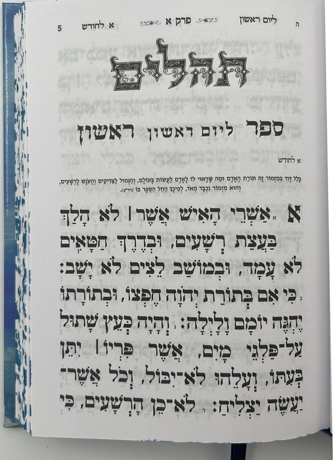 תהילים - עם ישראל חי