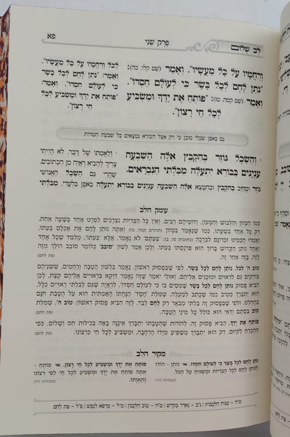 שער הביטחון - מספר חובות הלבבות לרבנו בחיי המבואר / לב שלום