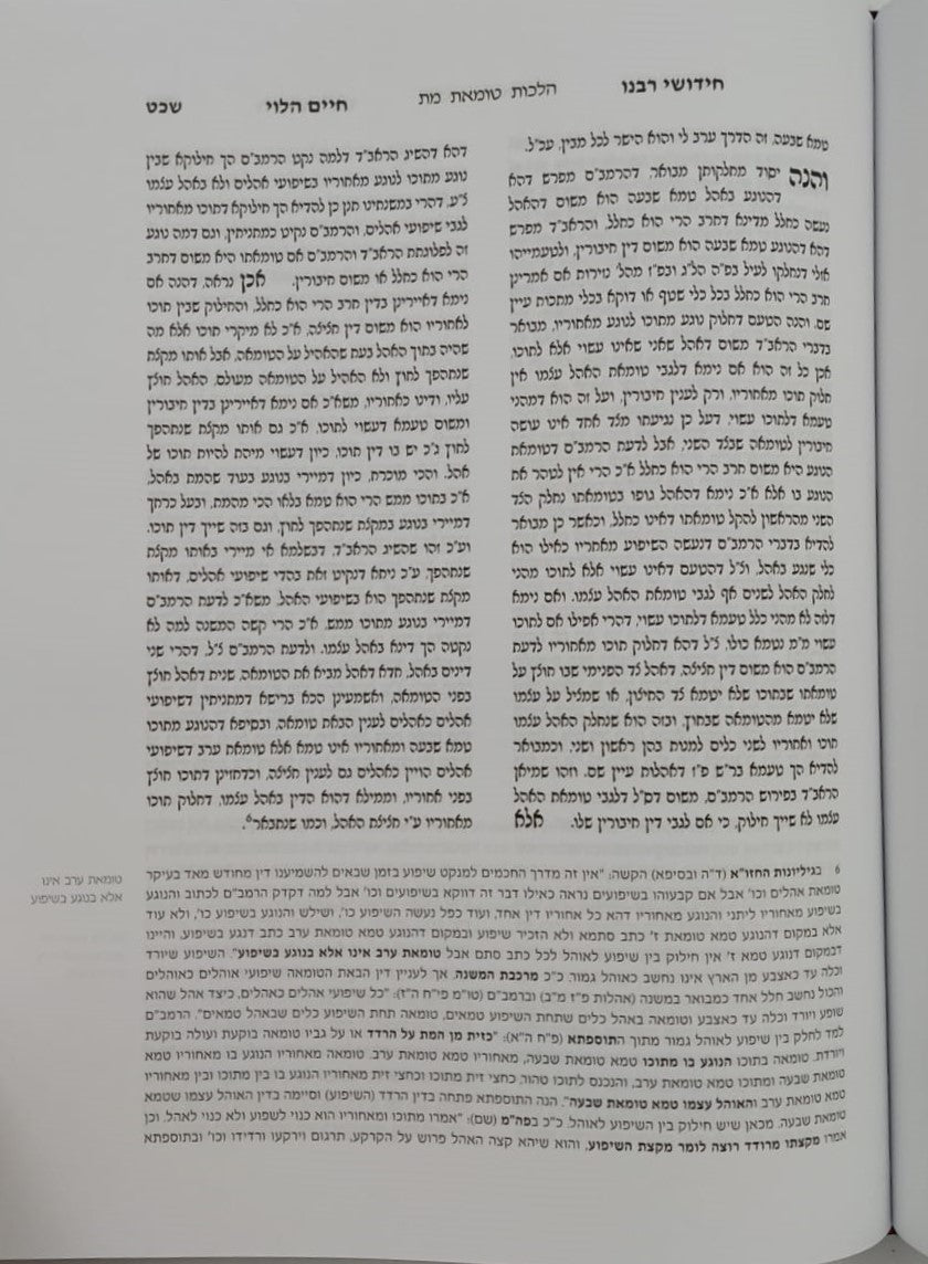 חידושי רבנו חיים הלוי על הרמב"ם - עם ביאורים והערות / אבוקה