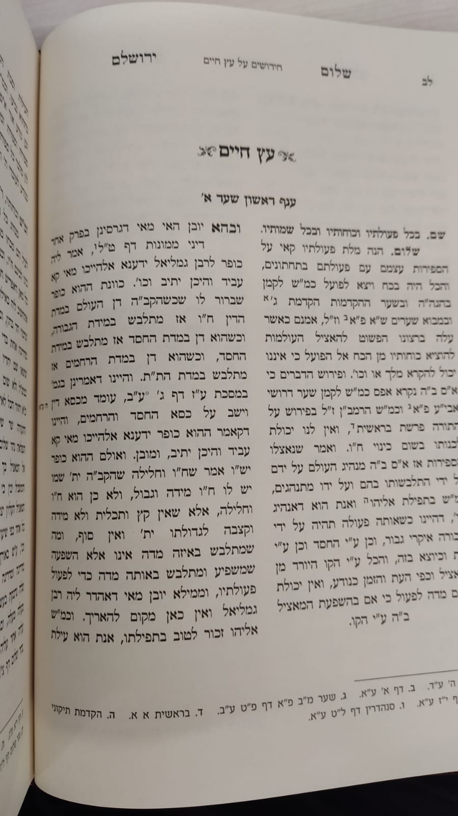 שלום ירושלים -חידושים בכתבי האר"י ובתורת הרש"ש / המקובל הרב שלום מזרחי עדני זלה"ה - מכון שערי יצחק