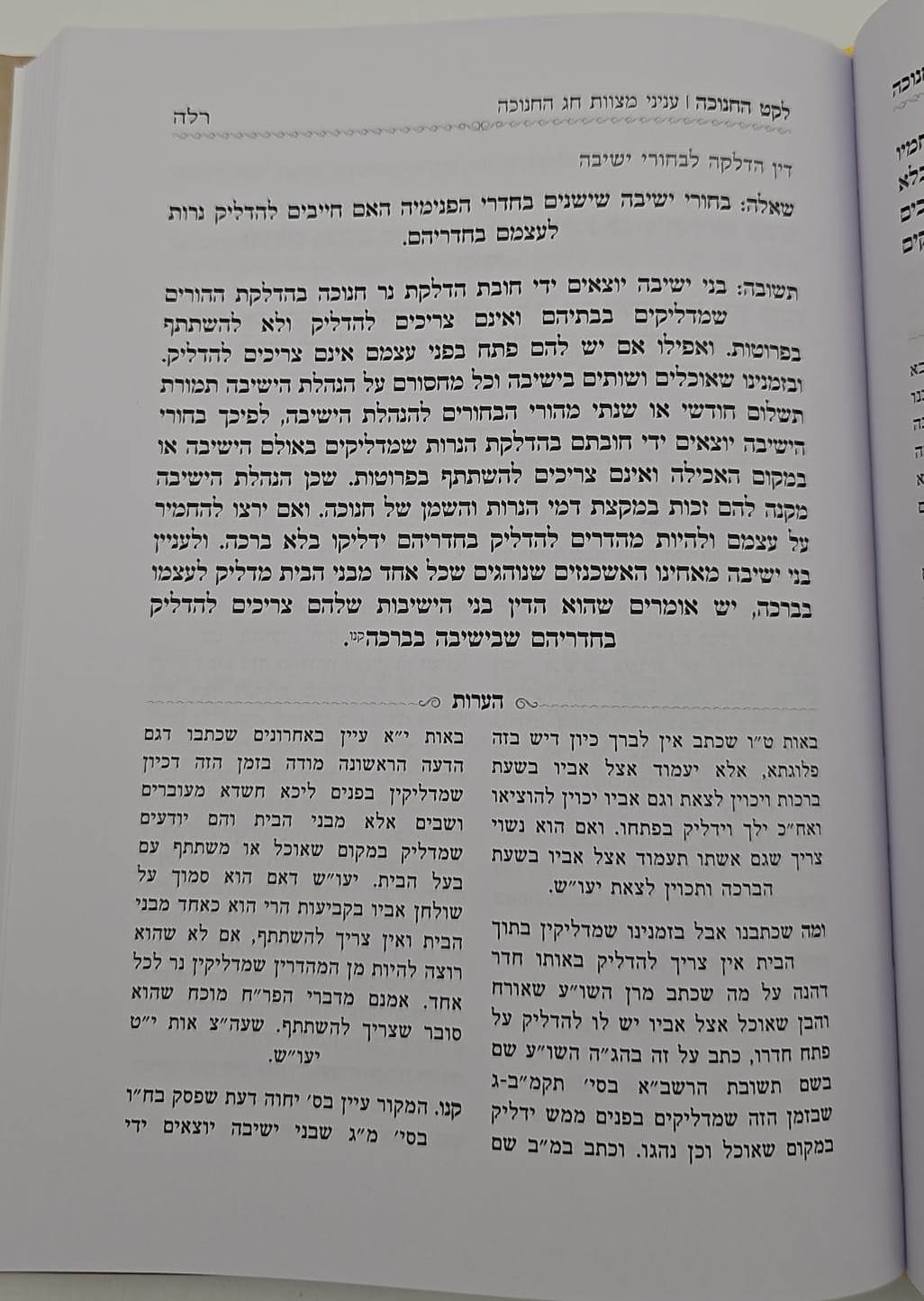 לקט החנוכה - שאלות ותשובות ועניני חנוכה / הרב מנשה כהן