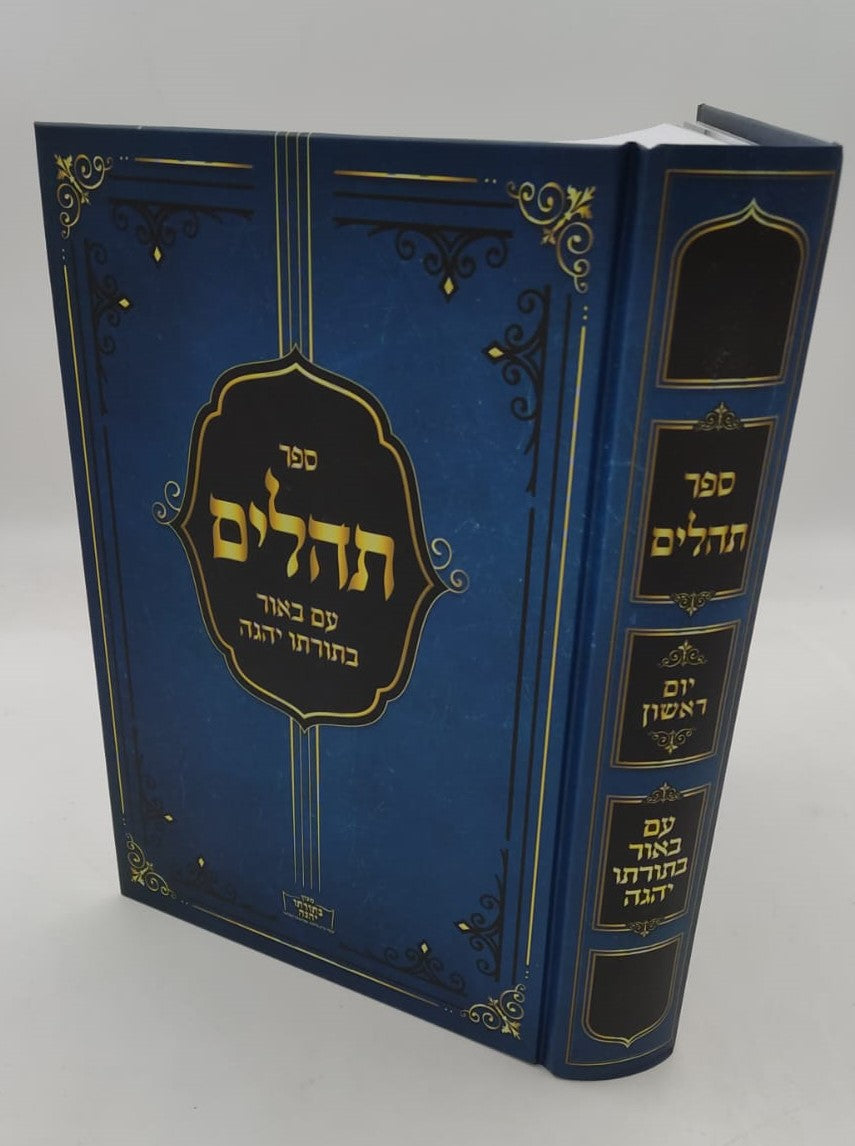 ספר תהילים עם ביאור בתורתו יהגה -חלק א / הגאון הרב דוד פולק שליט"א