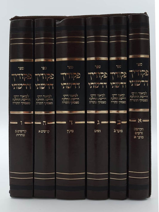 פקודיך דרשתי - סט ו' כרכים / הרב איתי אליצור