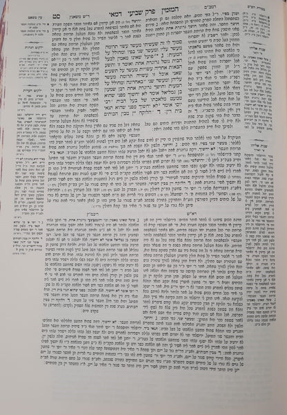 ש"ס תלמוד בבלי 6 כרכים - פורמט פנינים מקוצר / עוז והדר