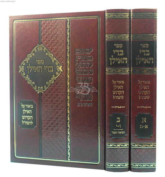 בדי האילן ב' כרכים - ביאור האילן הקדוש / רמח"ל