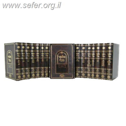 ש"ס נהרדעא - וגשל החדש כ' כרכים פורמט בינוני