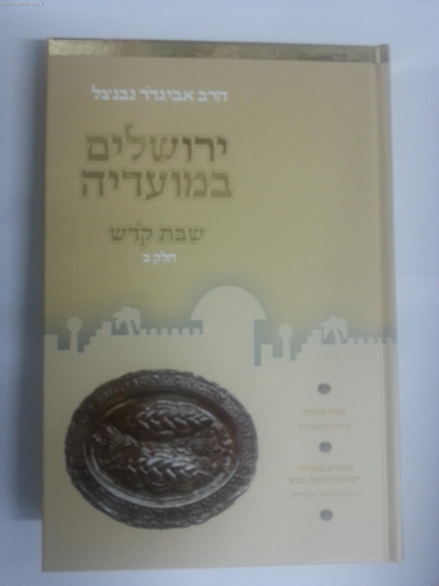 ירושלים במועדיה - שבת קודש ב' / הרב אביגדור נבנצל