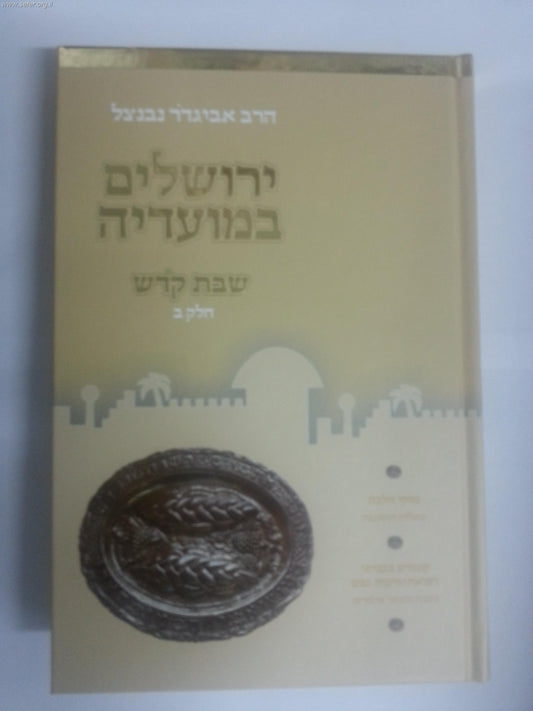 ירושלים במועדיה - שבת קודש ב' / הרב אביגדור נבנצל
