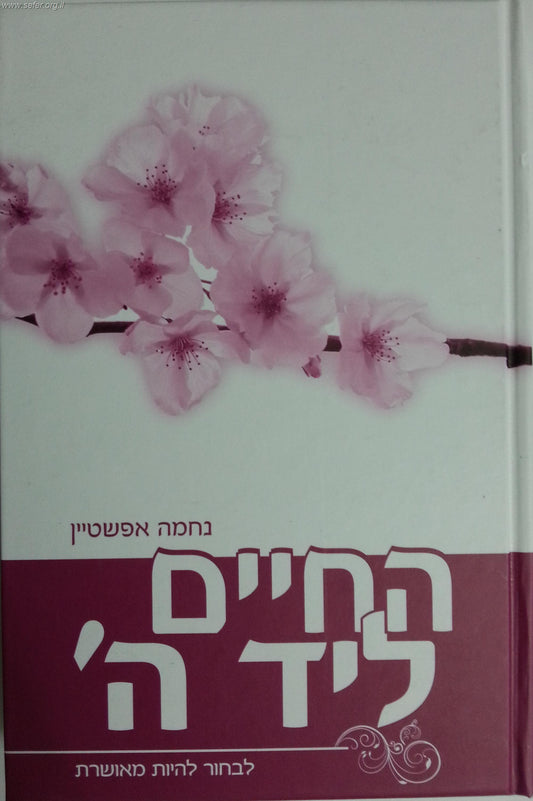 החיים ליד ה' - לבחור להיות מאושרת  / נחמה אפשטיין