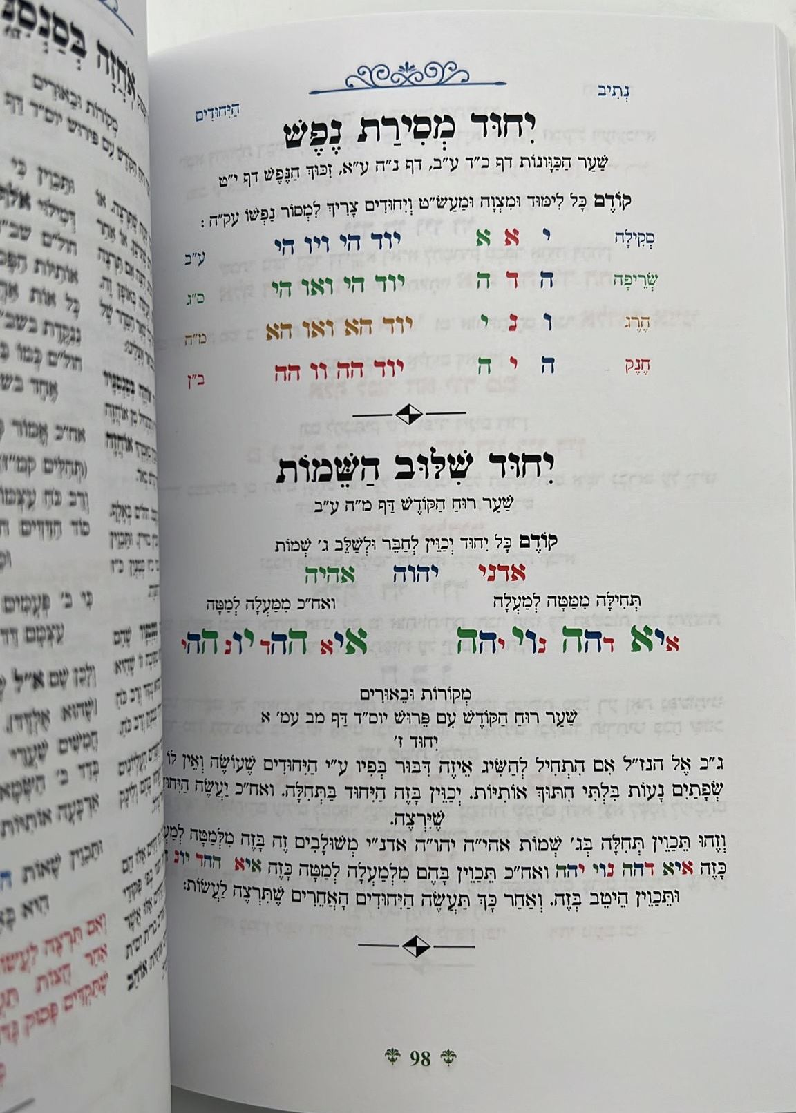 נתיבות שלום - נתיב היחודים השלם / לפי סדר הרש"ש זלה"ה