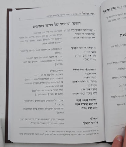 בנין אריאל - ביאור בנין בית שלישי / ע"פ ביאור הגר"א ביחזקאל