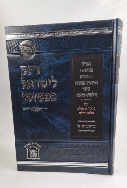 חוק לישראל כפשוטו