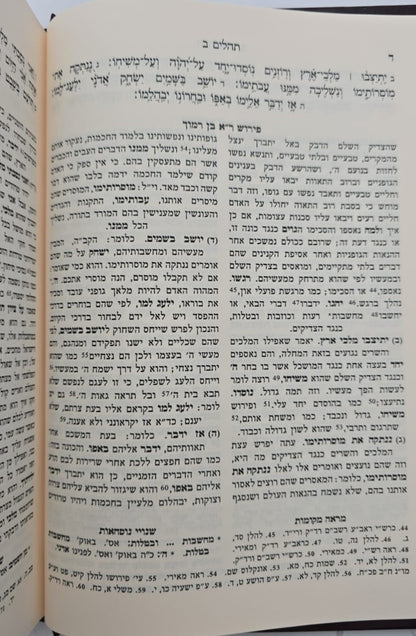 ספר תהילים - עם פירוש רבי אברהם ב"ר חיים בן רמוך