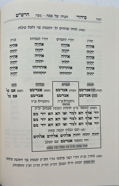 שער הכוונות - עם פירוש טיב הכוונות פסח • סידור הרש"ש - עם פירוש טיב הרש"ש / הרב גמליאל הכהן רבינוביץ