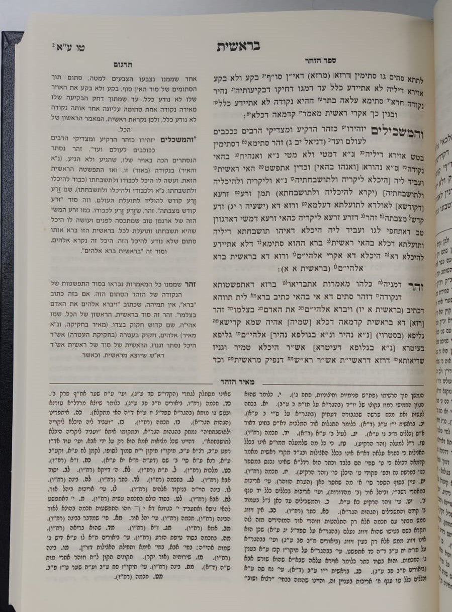 זוהר על התורה - מאיר הזוהר ו' כרכים / הרב יהושע ליפשיץ שליט"א