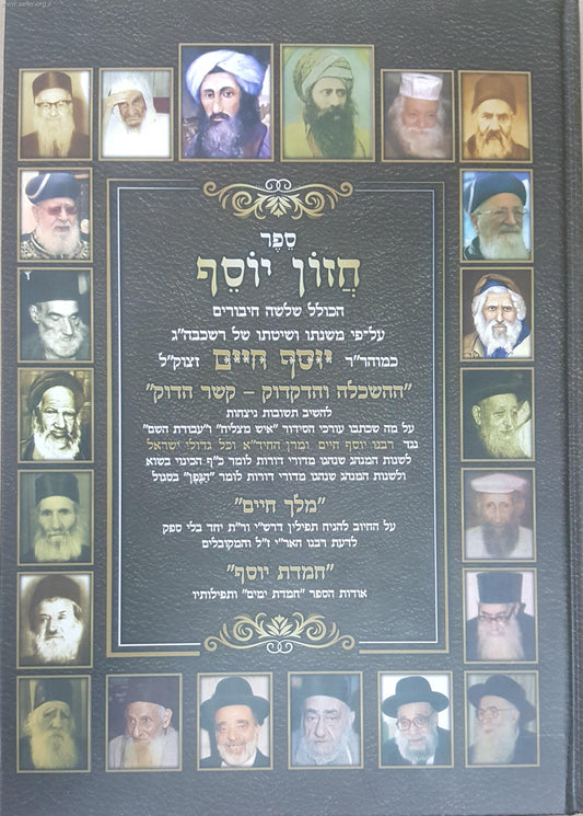 חזון יוסף / יוסף חיים מזרחי