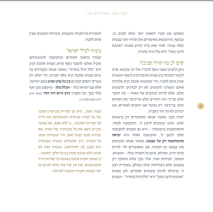 בין אדם לחברו - פרקי לימוד למשפחה / הרב יוסף צבי רימון